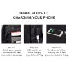 Waterproof Laptop Backpack with Usb Interface for 15 Laptops - Black - Image 7