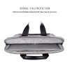 Waterproof Oxford Cloth Laptop Bag with Concealed Handle & Luggage Tie Rod - Black - Image 4