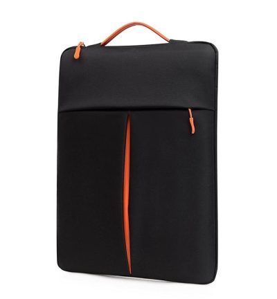 Travel Laptop Sleeve Bag - Portable Carry Case - Black - 15-16 Inch