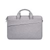 Portable 14.1 Laptop Tablet Bag With Dual Pockets And Soft Handle - Black - Image 3
