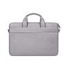 Portable 14.1 Laptop Tablet Bag With Dual Pockets And Soft Handle - Black - Image 4