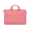 Portable 14.1 Laptop Tablet Bag With Dual Pockets And Soft Handle - Black - Image 12