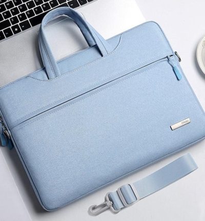 16.1 Inch Inner Bag with Shoulder Strap for Handbag or Laptop - Blue