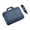 Portable 15 Inch Laptop Leather Handbag For Business Briefcase - Black - Image 14