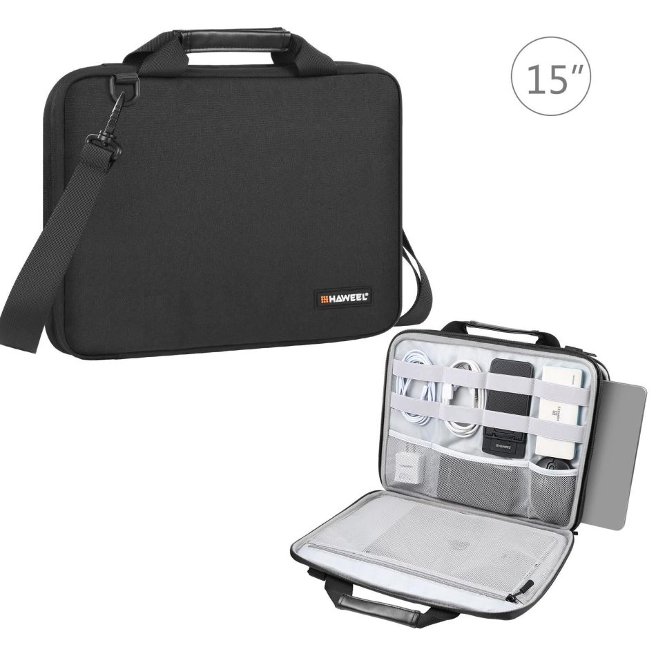 Convertible Laptop Bag for Macbook Thinkpad Asus Hp - Black