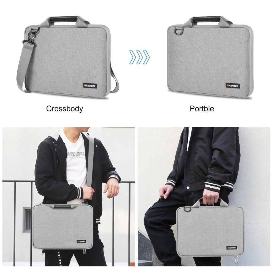 Convertible Laptop Bag for Macbook Thinkpad Asus Hp - Black - Image 9