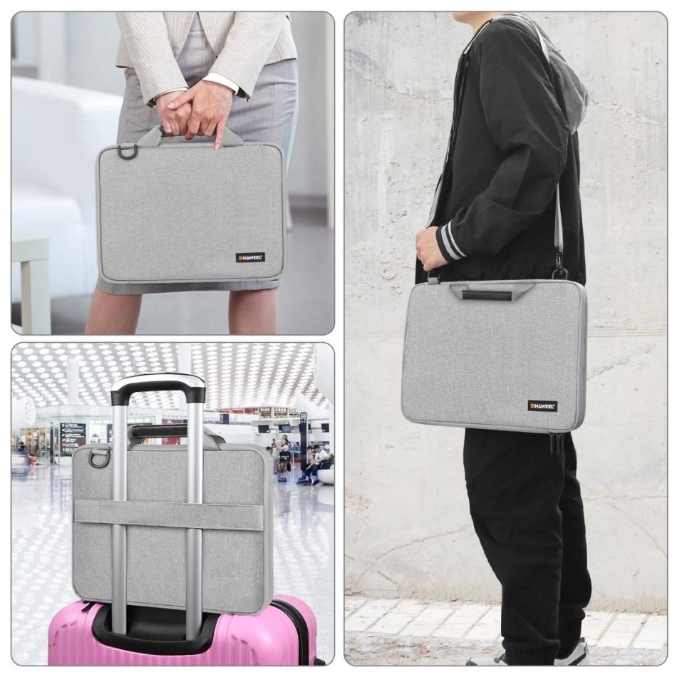 Convertible Laptop Bag for Macbook Thinkpad Asus Hp - Black - Image 11