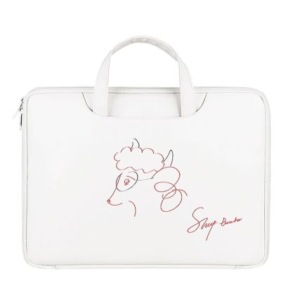 13.3 Inch Lightweight Printed Laptop Bag in Pu Material - Sheep Head