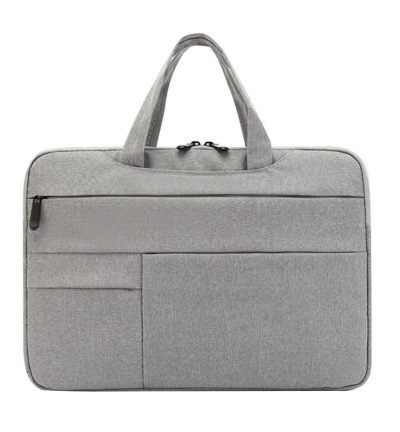 15.6 Inch Waterproof Laptop Handbag in Oxford Cloth - Grey