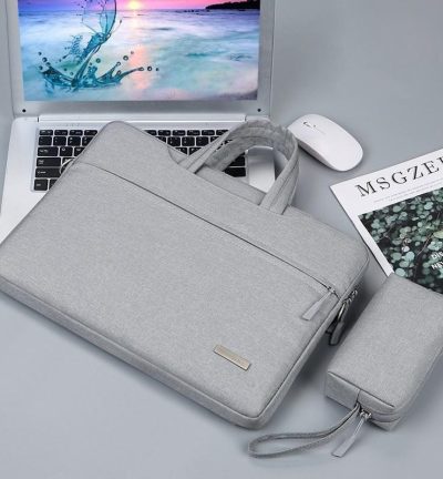 15.6 Inch Inner Bag with Power for Handbag and Laptop - Grey