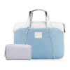 Computer Handheld Messenger Bag for Apple Macbook / Huawei / Xiaomi / Basne - Ladder Hand Gray + Gray Pu Power Package - Image 2
