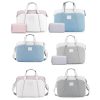 Computer Handheld Messenger Bag for Apple Macbook / Huawei / Xiaomi / Basne - Ladder Hand Gray + Gray Pu Power Package - Image 3