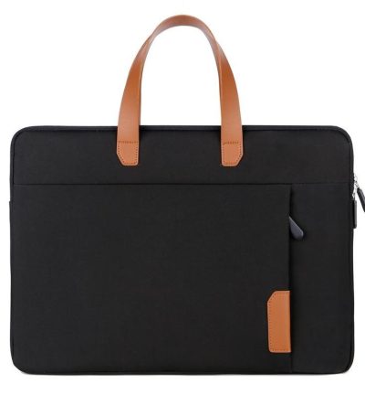 Lightweight Portable Laptop Liner Bag - Fits 14 / 14.6 Inch - Black