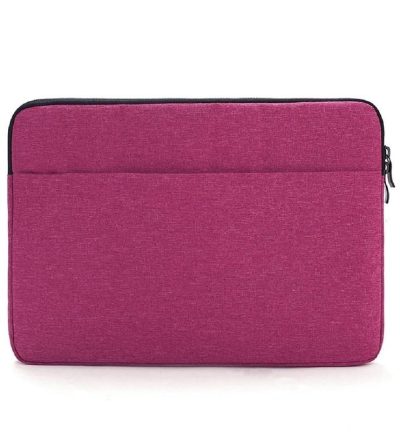 Waterproof Laptop Inner Bag for Macbook / Xiaomi 11 / 13-15 Inch - Anti-vibration - Rose Red