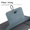 Portable Laptop Inner Bag with Elastic Thread Button - Black - Image 4