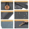 Portable Laptop Inner Bag with Elastic Thread Button - Black - Image 8