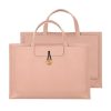 Portable Laptop Inner Bag with Elastic Thread Button - Black - Image 13