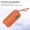 Waterproof Laptop Accessory Bag - Pu Leather - Dark Green - Image 4