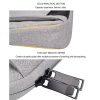 Waterproof Oxford Cloth Laptop Bag with Concealed Handle & Luggage Tie Rod - Pink - Image 6