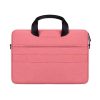 Waterproof Oxford Cloth Laptop Bag with Concealed Handle & Luggage Tie Rod - Pink - Image 9