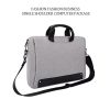 Waterproof Oxford Cloth Laptop Bag with Concealed Handle & Luggage Tie Rod - Pink - Image 10