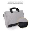 Waterproof Oxford Cloth Laptop Bag with Concealed Handle & Luggage Tie Rod - Pink - Image 13