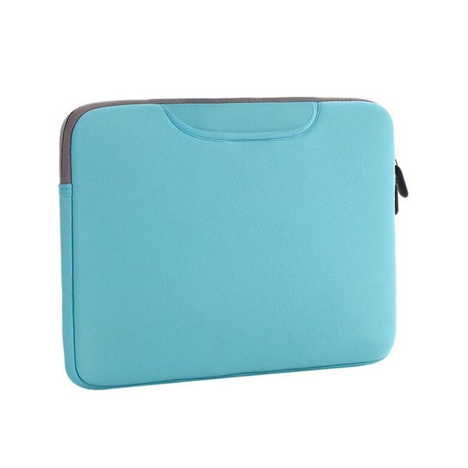 Portable Air Permeable Handheld Sleeve for Macbook Air / Pro and Laptops - 38x27.5x3.5cm 15.4 Inch - Pink - Image 4