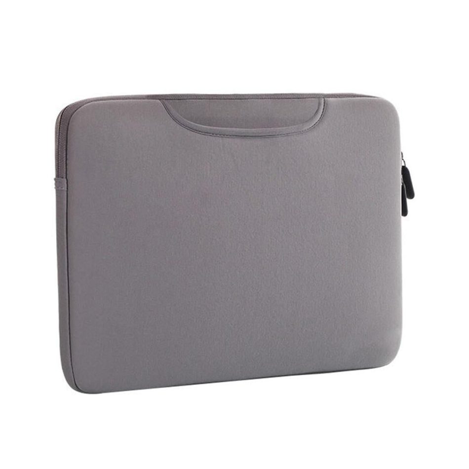 Portable Air Permeable Handheld Sleeve for Macbook Air / Pro and Laptops - 38x27.5x3.5cm 15.4 Inch - Green - Image 13