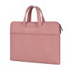 Waterproof Portable One-shoulder Handbag for 15.6 Laptops with Hidden Zipper and Suitcase Belt - Dark Gray - Image 8