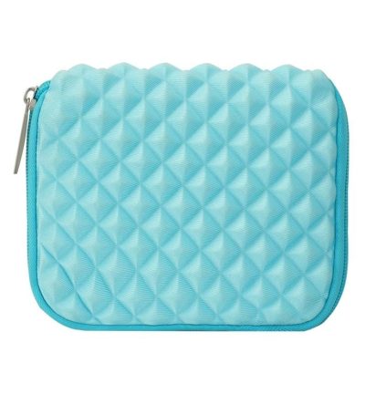 Textured Diamond Laptop Bag - Power - Mint Green