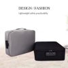Waterproof Multi-layer Laptop Bag with Password Lock - Grey - Image 6