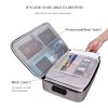 Waterproof Multi-layer Laptop Bag with Password Lock - Grey - Image 11