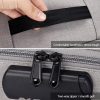 Waterproof Multi-layer Laptop Bag with Password Lock - Grey - Image 14
