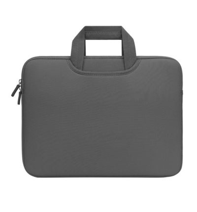 Portable Air Permeable Handheld Sleeve for 13.3 Laptops - 34x25.5x2.5cm - Grey