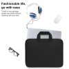 Portable Air Permeable Handheld Sleeve for 13.3 Laptops - 34x25.5x2.5cm - Grey - Image 8