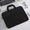 Portable Air Permeable Handheld Sleeve for 13.3 Laptops - 34x25.5x2.5cm - Grey - Image 9