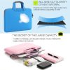 Portable Air Permeable Handheld Sleeve for Macbook Air / Pro and Laptops - 38x27.5x3.5cm 15.4 Inch - Grey - Image 6