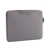 Portable Air Permeable Handheld Sleeve for Macbook Air / Pro and Laptops - 38x27.5x3.5cm 15.4 Inch - Grey - Image 13