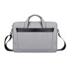Expandable Laptop Bag - Waterproof Oxford Cloth Detachable Shoulder Strap - Grey - Image 3