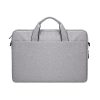 Expandable Laptop Bag - Waterproof Oxford Cloth Detachable Shoulder Strap - Grey - Image 8