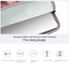 Waterproof Portable One-Shoulder Handbag For 13.3 Laptops With Hidden Zipper And Suitcase Belt - Light Grey - Image 13
