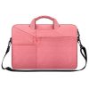 14.1 Inch Laptop Handbag With Hidden Strap And Suitcase Belt - Waterproof And Tear-Resistant - Light Grey - Image 7