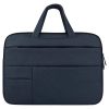 14 Inch Laptop Tablet Bag With Multiple Pockets And Soft Handle - Blue - Image 2