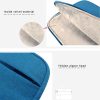 14 Inch Laptop Tablet Bag With Multiple Pockets And Soft Handle - Blue - Image 7