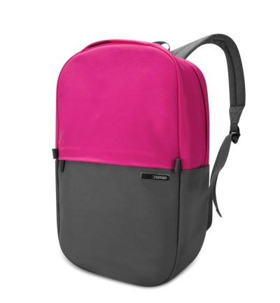 Xy Series Multi-functional Backpack for 13.3 Inch Laptop - Fashion Colour Matching - Rose Red