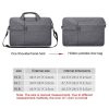 13.3 Inch Laptop Handbag With Hidden Strap And Suitcase Belt - Waterproof And Tear-Resistant - Navy Blue - Image 3