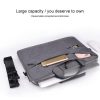 13.3 Inch Laptop Handbag With Hidden Strap And Suitcase Belt - Waterproof And Tear-Resistant - Navy Blue - Image 6