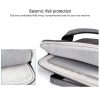 13.3 Inch Laptop Handbag With Hidden Strap And Suitcase Belt - Waterproof And Tear-Resistant - Navy Blue - Image 8