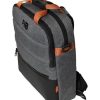 FIB Australia Urban Active Shoulder Bag with Backpack Support - Grey - Image 3