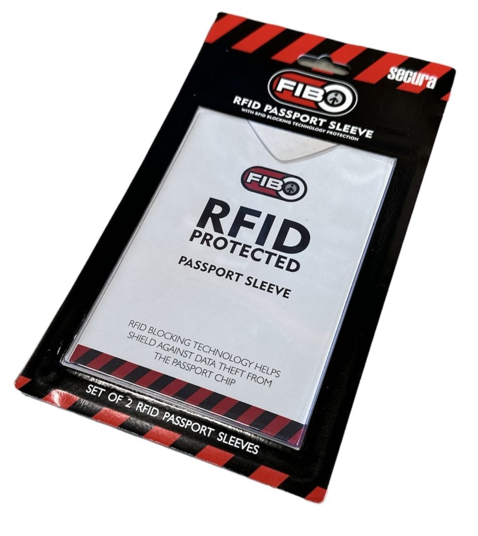 RFID Blocking Sleeve Secure Passport ID Protector Anti Thief Scan - White - Image 2